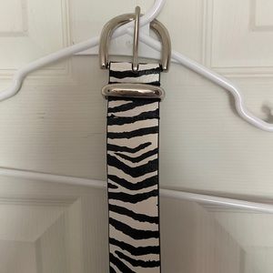 Zebra Belt